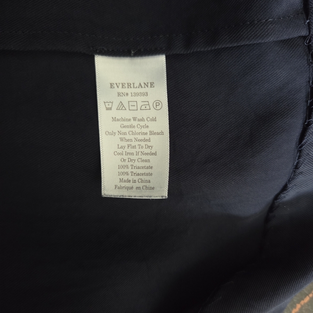 Everlane Dark Blue Size 6 Ecofriendly Minimalist - Picture 8 of 11